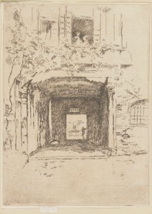 Doorway and Vine by James Abbott McNeill Whistler