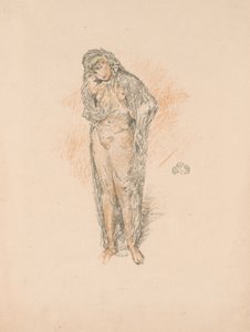 Draped Figure, Standing by James Abbott McNeill Whistler
