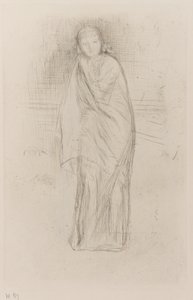 Draped Model by James Abbott McNeill Whistler