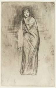 Draped Model by James Abbott McNeill Whistler