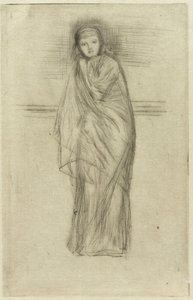 Draped Model by James Abbott McNeill Whistler