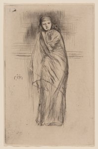 Draped Model by James Abbott McNeill Whistler