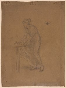 Draped Model by James McNeill Whistler