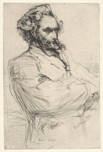 Drouet, Sculptor by James McNeill Whistler