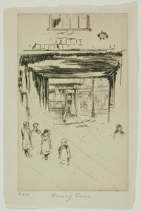Drury Lane by James McNeill Whistler