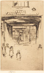 Drury Lane by James McNeill Whistler