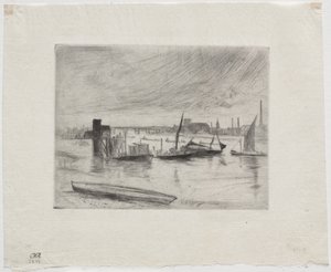 Early Morning, Battersea by James McNeill Whistler