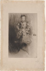 Elinor Leyland by James Abbott McNeill Whistler