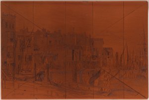 Etching Plate: Thames Police