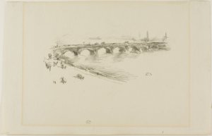 Evening, Little Waterloo Bridge