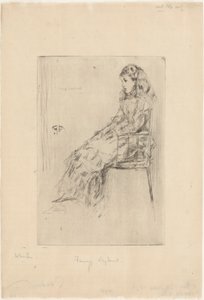 Fanny Leyland by James Abbott McNeill Whistler