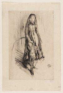 Florence Leyland by James Abbott McNeill Whistler