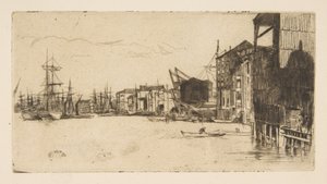 Free Trade Wharf by James McNeill Whistler