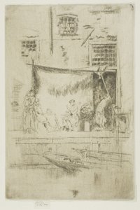 Fruit Stall by James Abbott McNeill Whistler