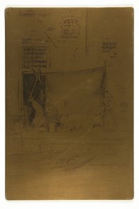 Fruit Stall by James Abbott McNeill Whistler