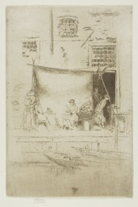Fruit Stall by James Abbott McNeill Whistler