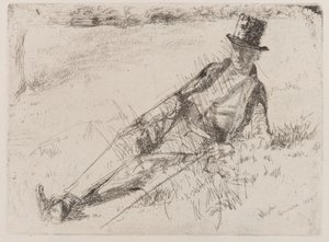 Greenwich Pensioner by James Abbott McNeill Whistler
