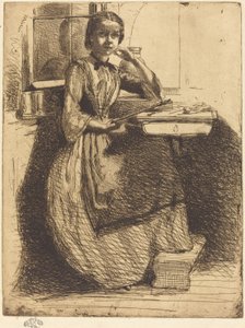 Gretchen at Heidelberg by James Abbott McNeill Whistler