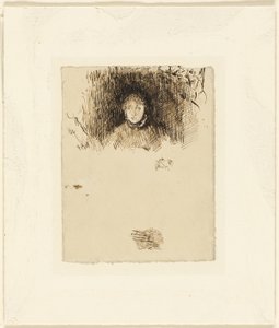 Head of a Girl by James McNeill Whistler