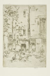 Hotel de la Croix Blanche by James Abbott McNeill Whistler