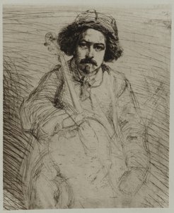 J. Becquet, Sculptor by James Abbott McNeill Whistler
