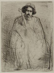 J. Becquet, Sculptor by James Abbott McNeill Whistler