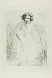J. Becquet, Sculptor by James Abbott McNeill Whistler