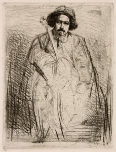 J. Becquet, Sculptor by James Abbott McNeill Whistler