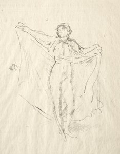 The Dancer - A Study of the Nude by James McNeill Whistler