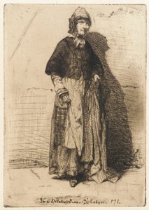 La Mère Gérard by James Abbott McNeill Whistler
