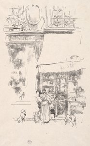 The Fruit Seller of Rue de Grenelle by James McNeill Whistler