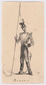 Lancer by James Abbott McNeill Whistler