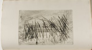 Landscape with Fisherman by James Abbott McNeill Whistler