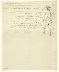 Letter to William Heinemann with Corrections for Eden versus Whistler: The Baronet and the Butterfly. A Valentine with a Verdict