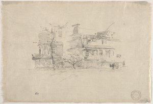 Lindsay Row, Chelsea by James McNeill Whistler