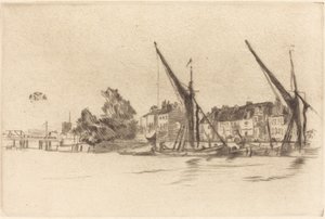 Lindsey Houses by James Abbott McNeill Whistler