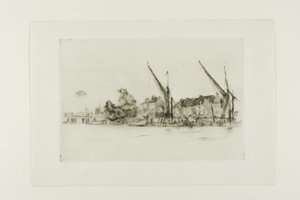 Lindsey Houses by James Abbott McNeill Whistler