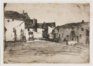 Liverdun. One of the Twelve Etchings from Nature