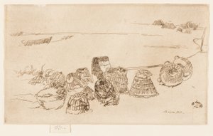 Lobster Pots - Selsea Bill by James Abbott McNeill Whistler