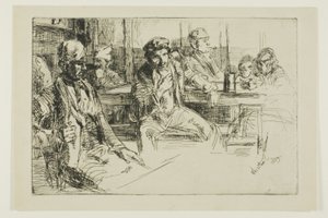 Longshore Men by James Abbott McNeill Whistler