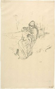Mother and Child No. 1 by James McNeill Whistler