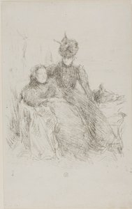 Mother and Daughter by James McNeill Whistler