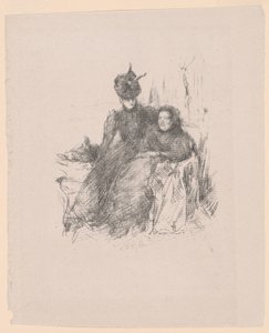 Mother and Daughter by James McNeill Whistler