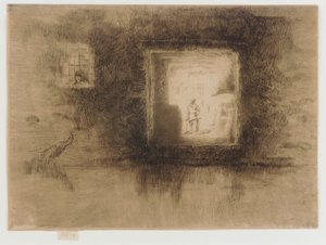 Nocturne: Furnace by James Abbott McNeill Whistler