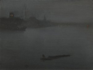 Nocturne in Blue and Silver by James Abbott McNeill Whistler