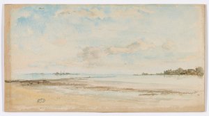 Note in Blue and Opal–Jersey by James Abbott McNeill Whistler