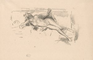 Nude Model, Reclining by James Abbott McNeill Whistler