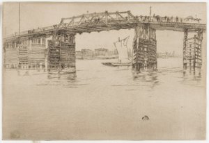 Old Battersea Bridge by James Abbott McNeill Whistler