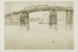 Old Battersea Bridge by James Abbott McNeill Whistler