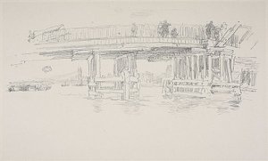 Old Battersea Bridge by James Abbott McNeill Whistler